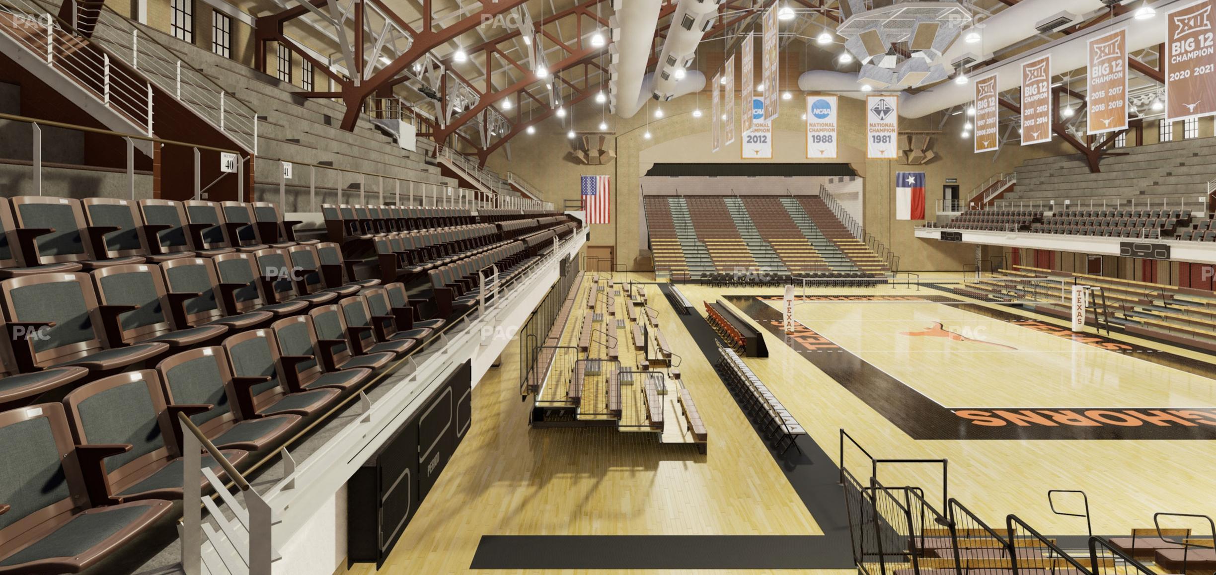 Seating view for Gregory Gym Section Chairback 39