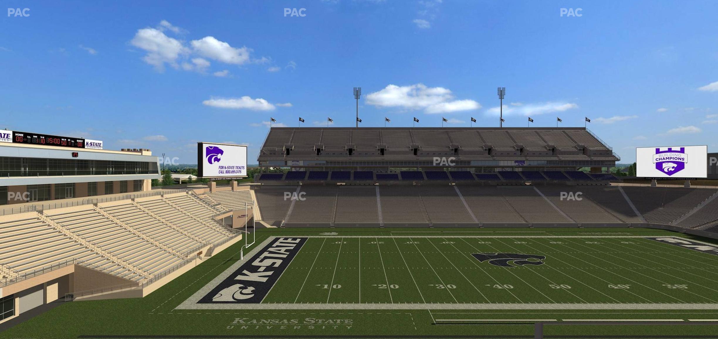 Seating view for Bill Snyder Family Stadium Section 202