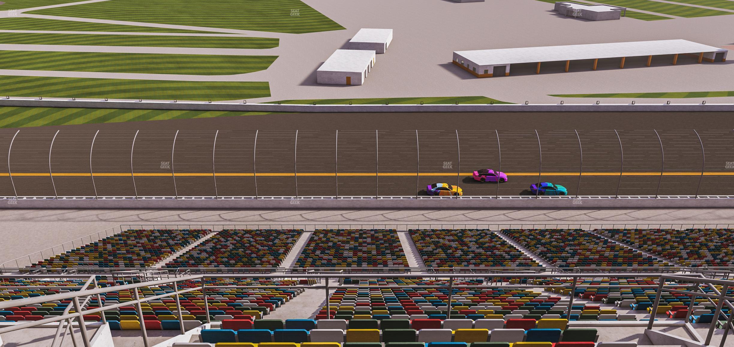 Seating view for Daytona International Speedway Section 411