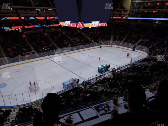 Seating view for Rogers Place Section Loge 10