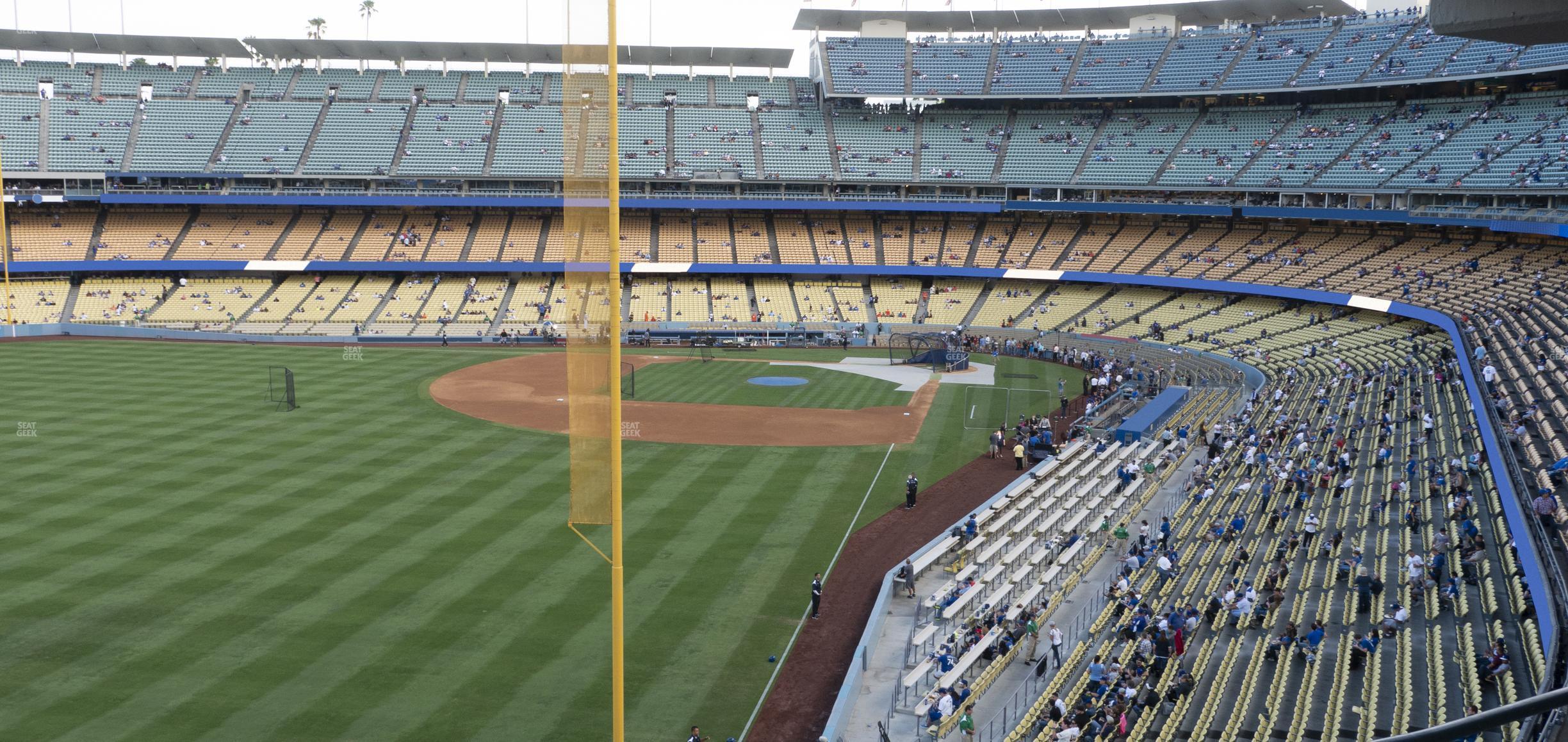 Seating view for Dodger Stadium Section 257 Cl