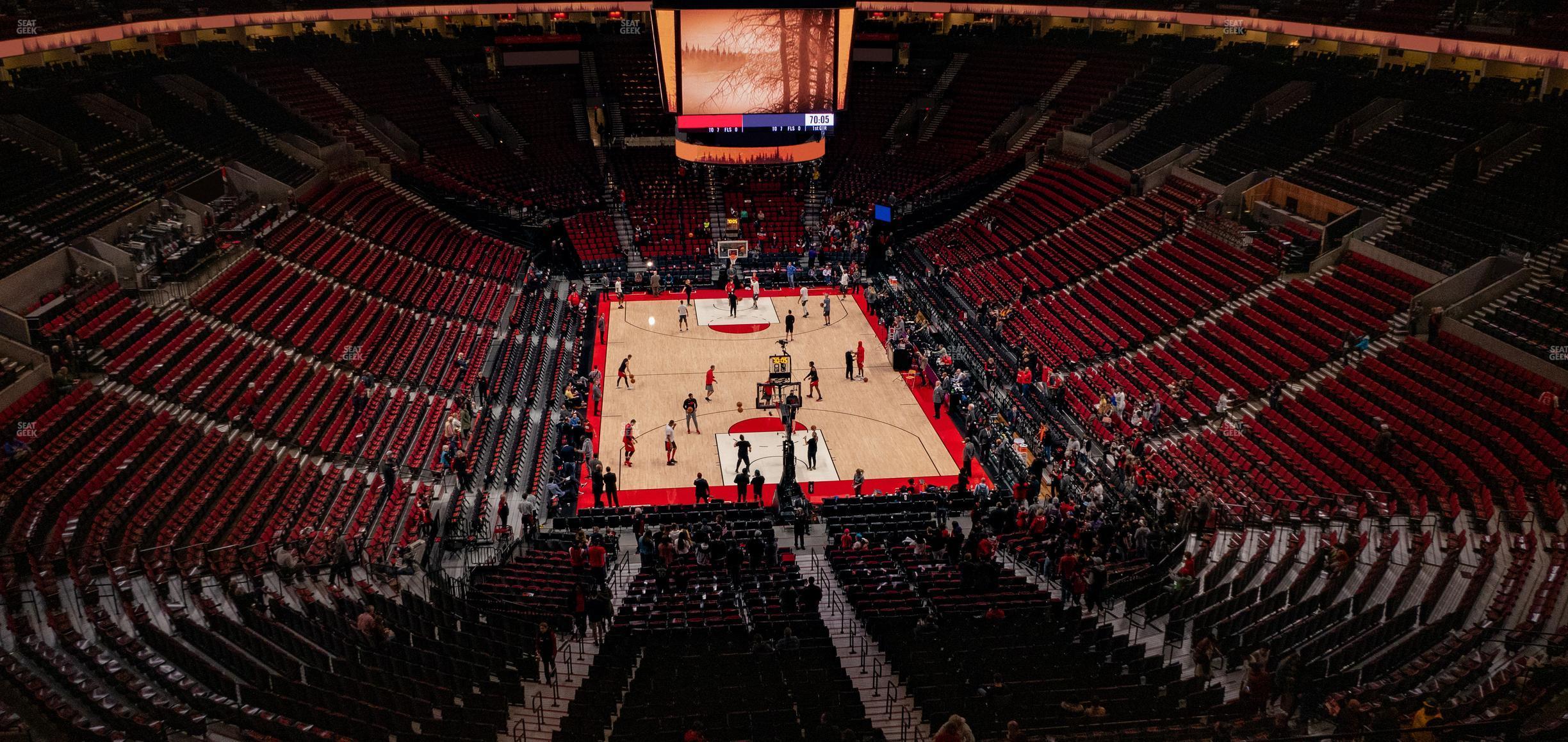 Seating view for Moda Center Section 310