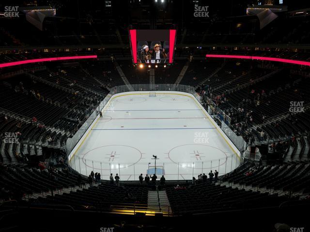 Seating view for T-Mobile Arena Section 101