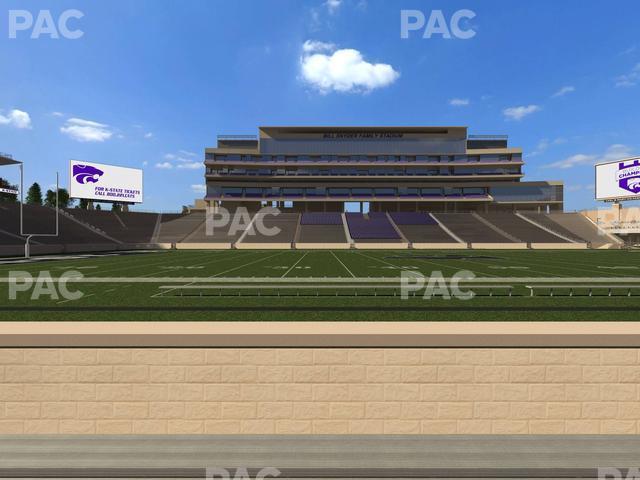 Seating view for Bill Snyder Family Stadium Section 23