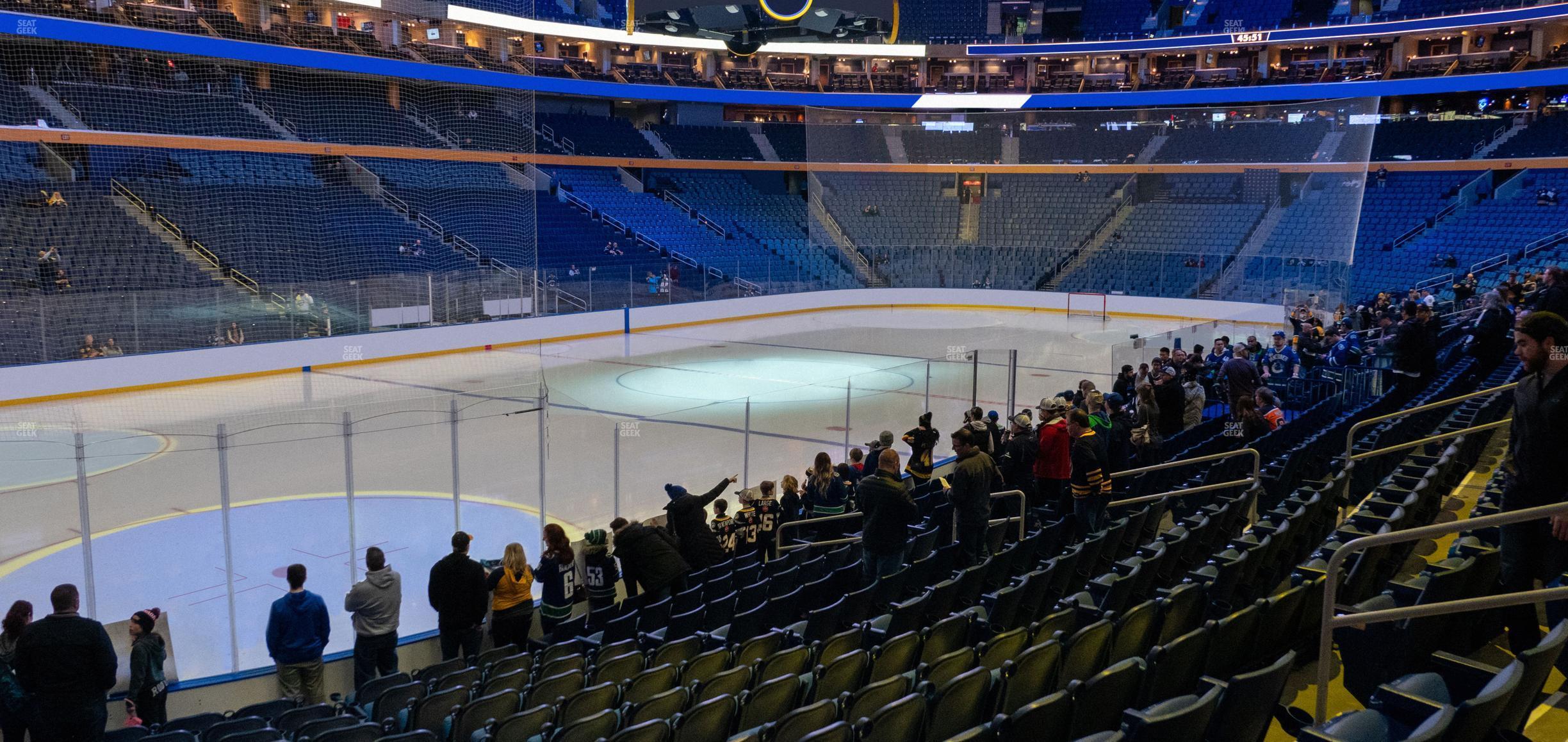 Seating view for KeyBank Center Section 108