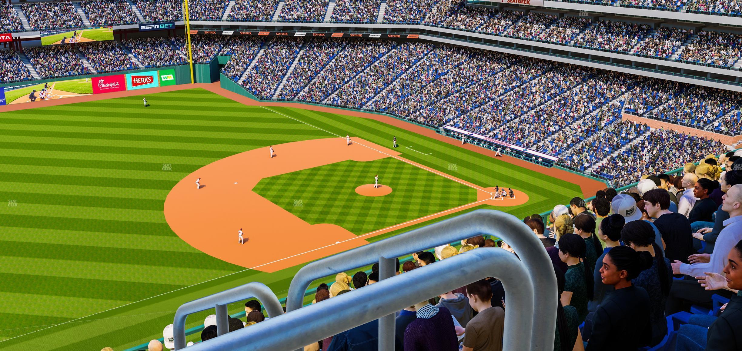 Seating view for Citizens Bank Park Section 429 V