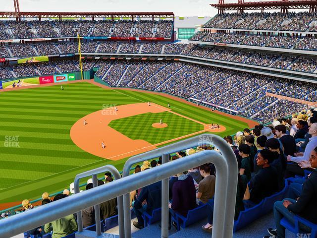 Seating view for Citizens Bank Park Section 429 V