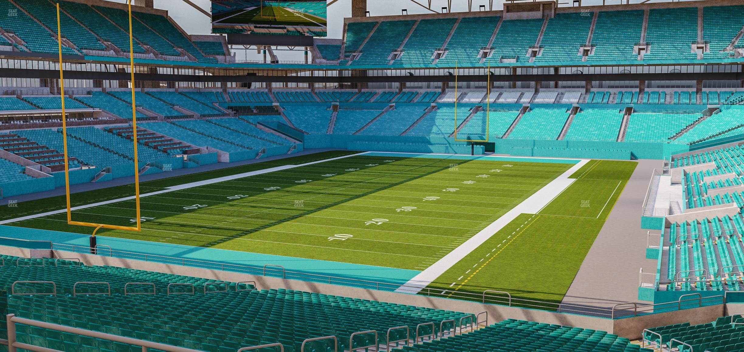 Seating view for Hard Rock Stadium Section 229