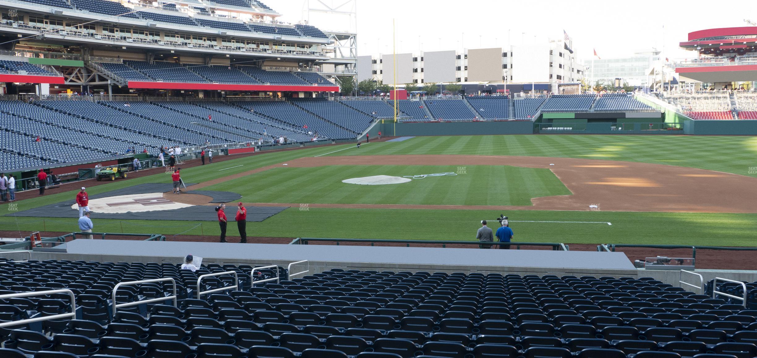 Seating view for Nationals Park Section 131