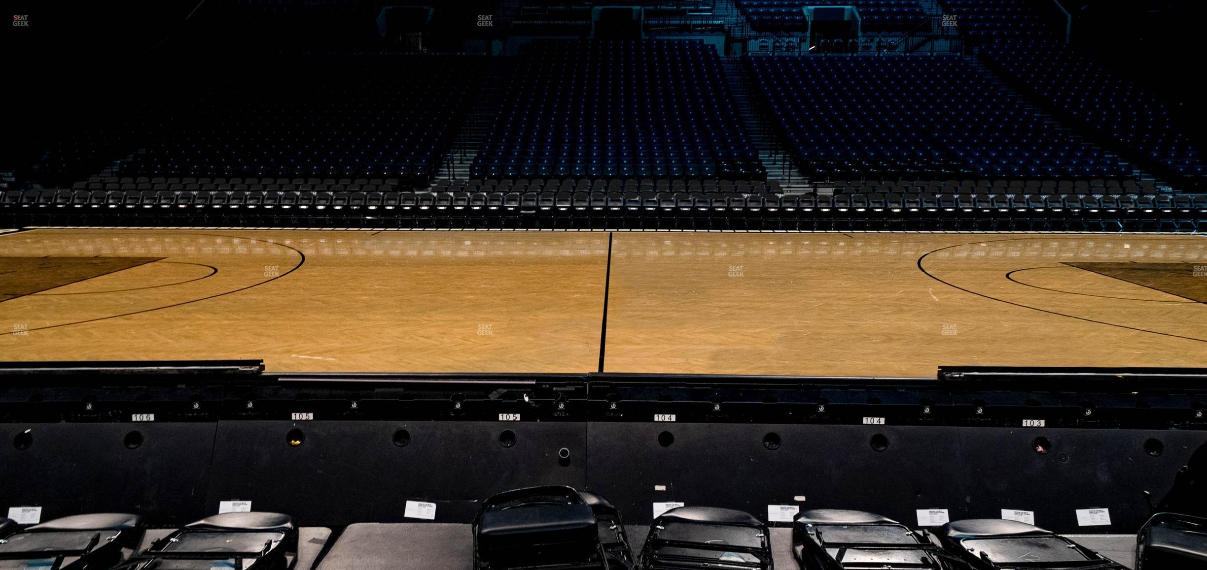 Seating view for Barclays Center Section Vip 8