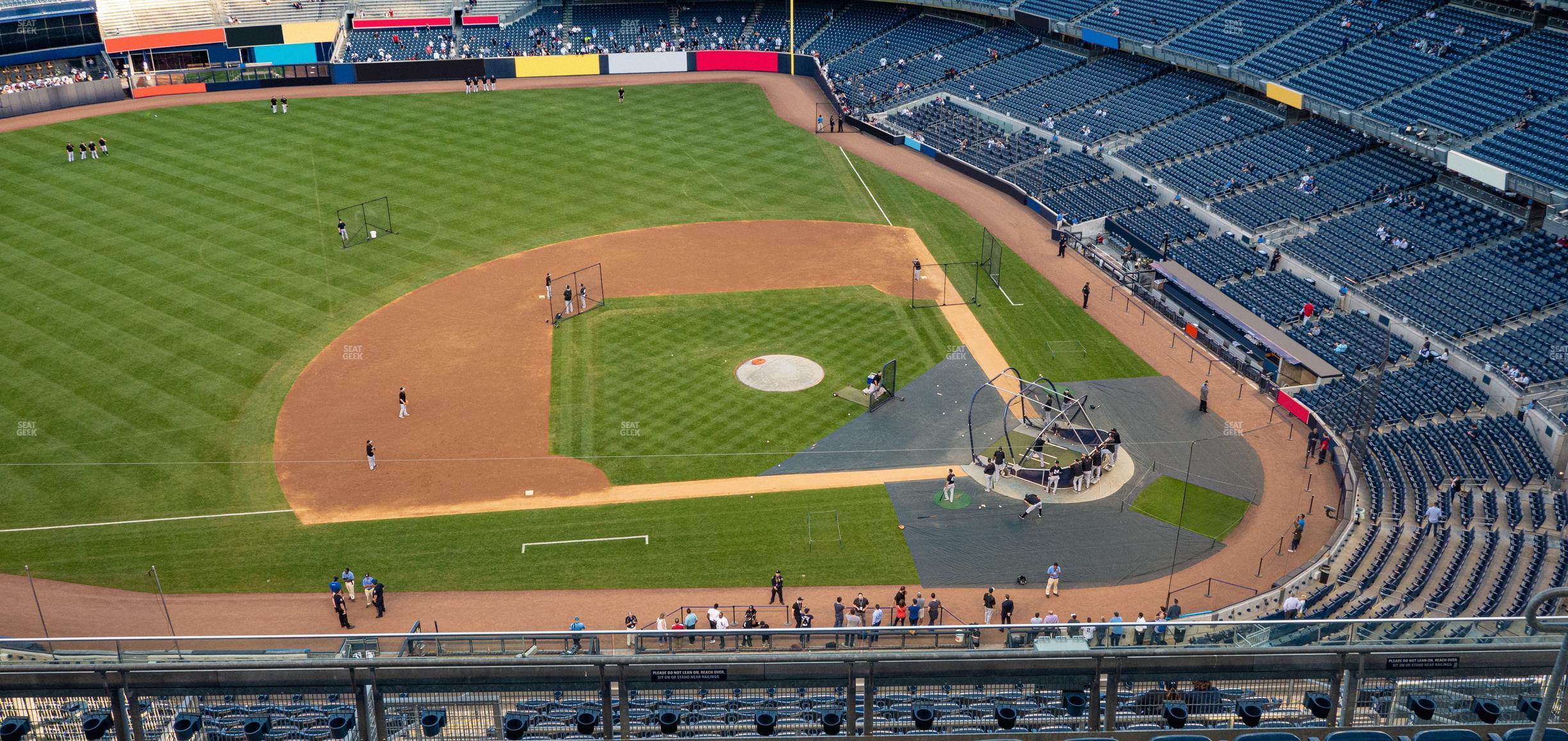 Seating view for Yankee Stadium Section Grandstand Level 424