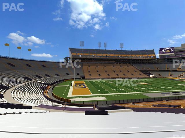 Seating view for Tiger Stadium Section 221