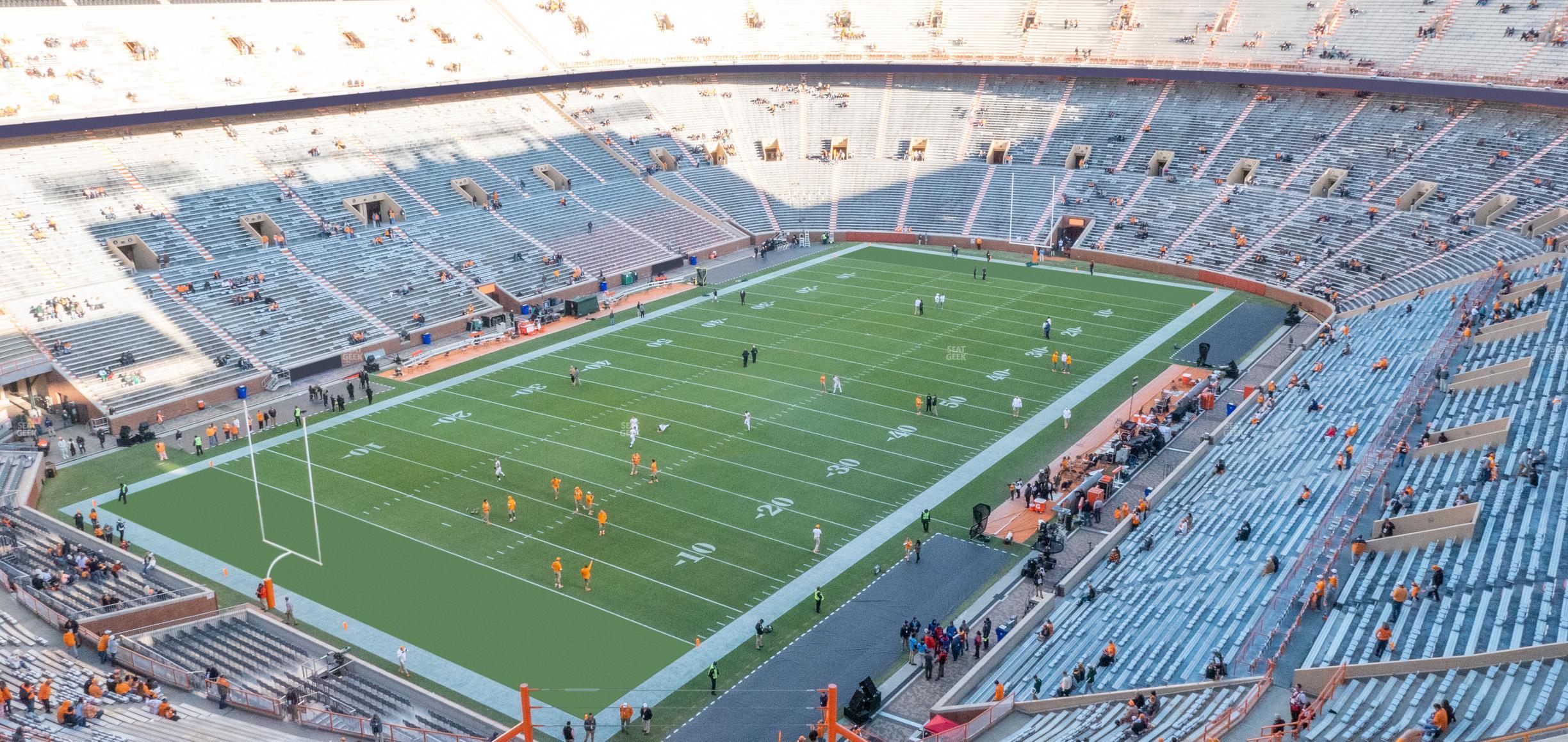 Seating view for Neyland Stadium Section Xx 5