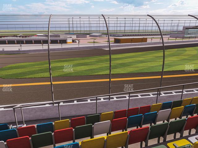 Seating view for Daytona International Speedway Section Front 133