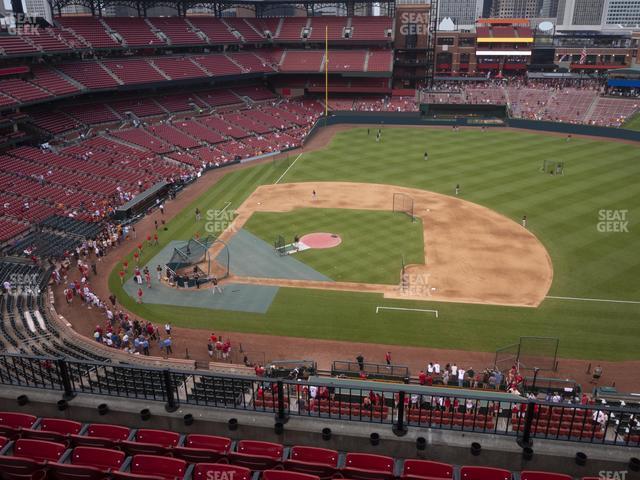 Seating view for Busch Stadium Section Infield Pavilion 344