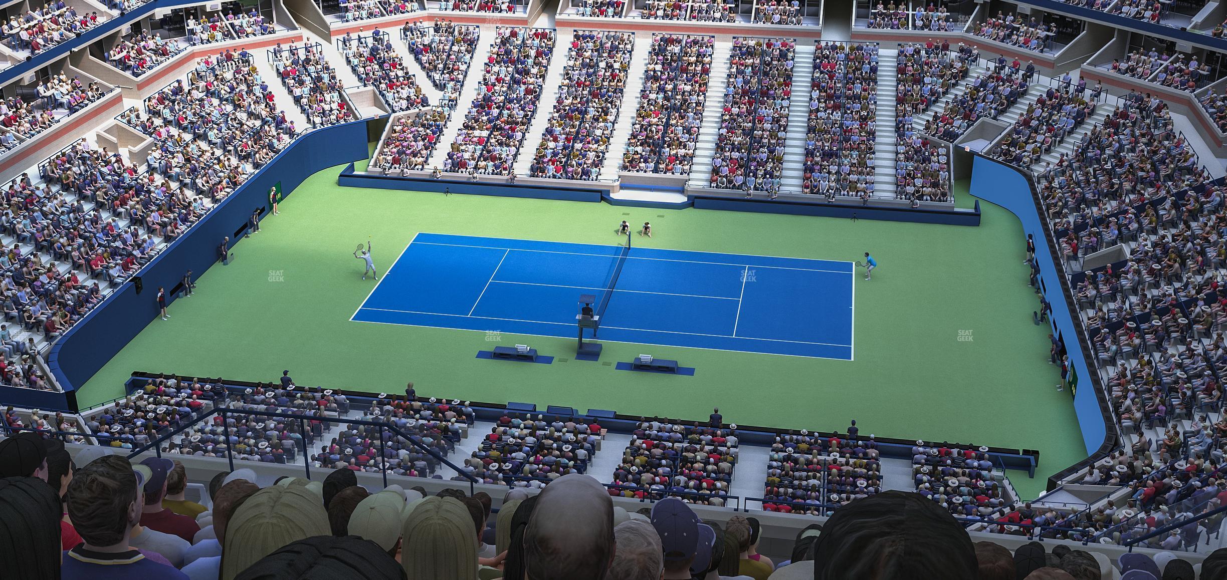 Seating view for Arthur Ashe Stadium Section 332