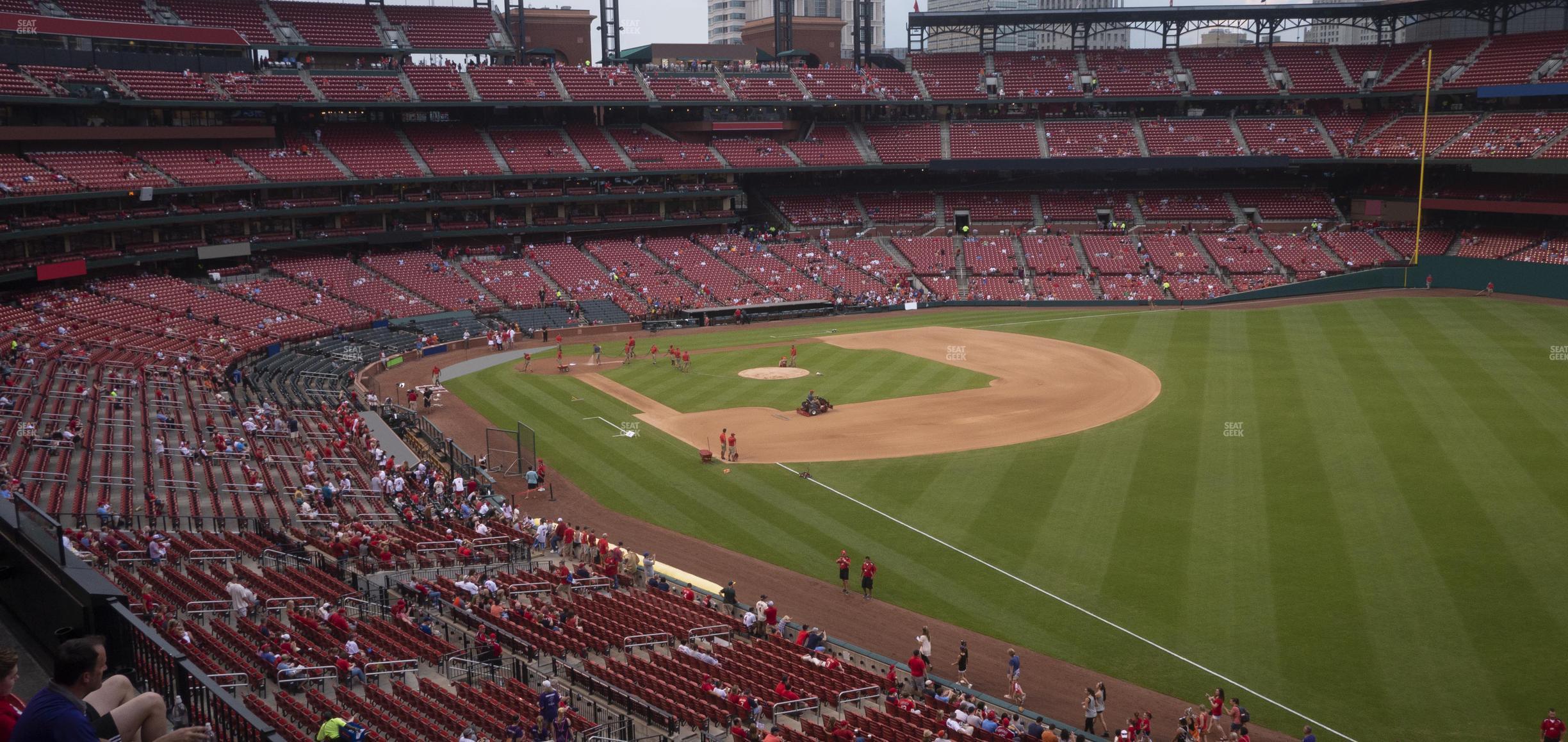 Seating view for Busch Stadium Section Right Field Loge 233