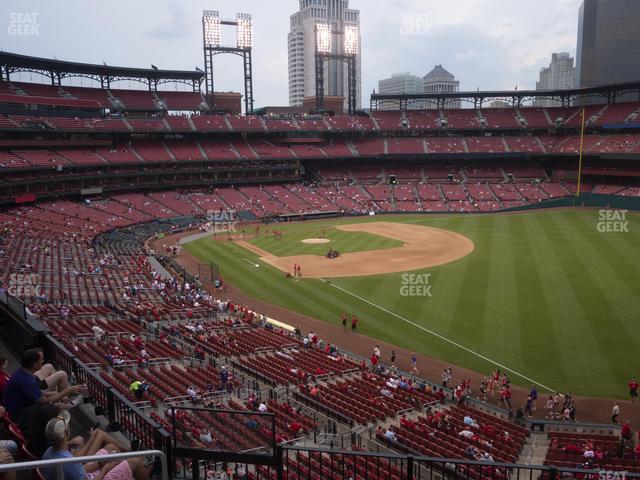 Seating view for Busch Stadium Section Right Field Loge 233