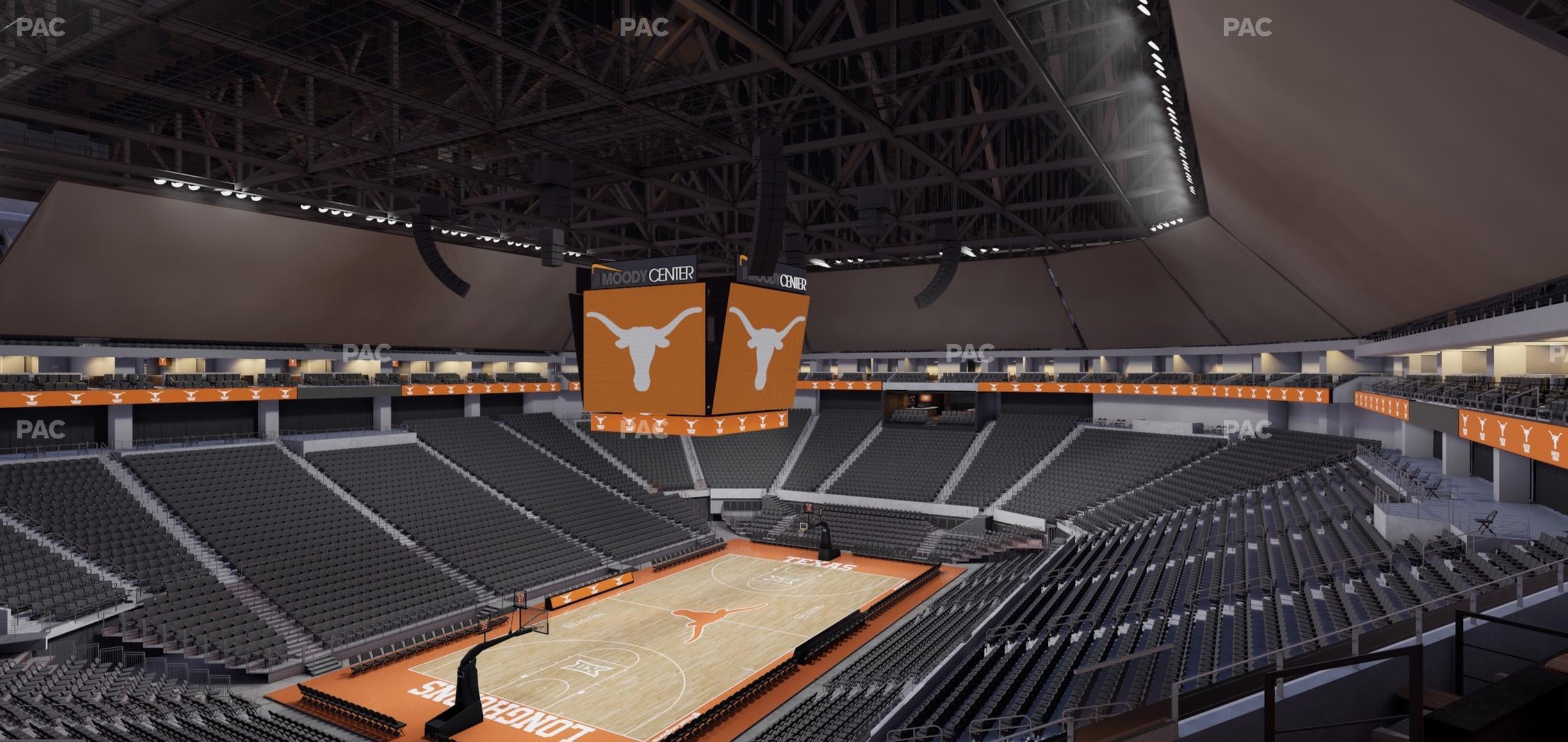 Seating view for Moody Center ATX Section Loge 6