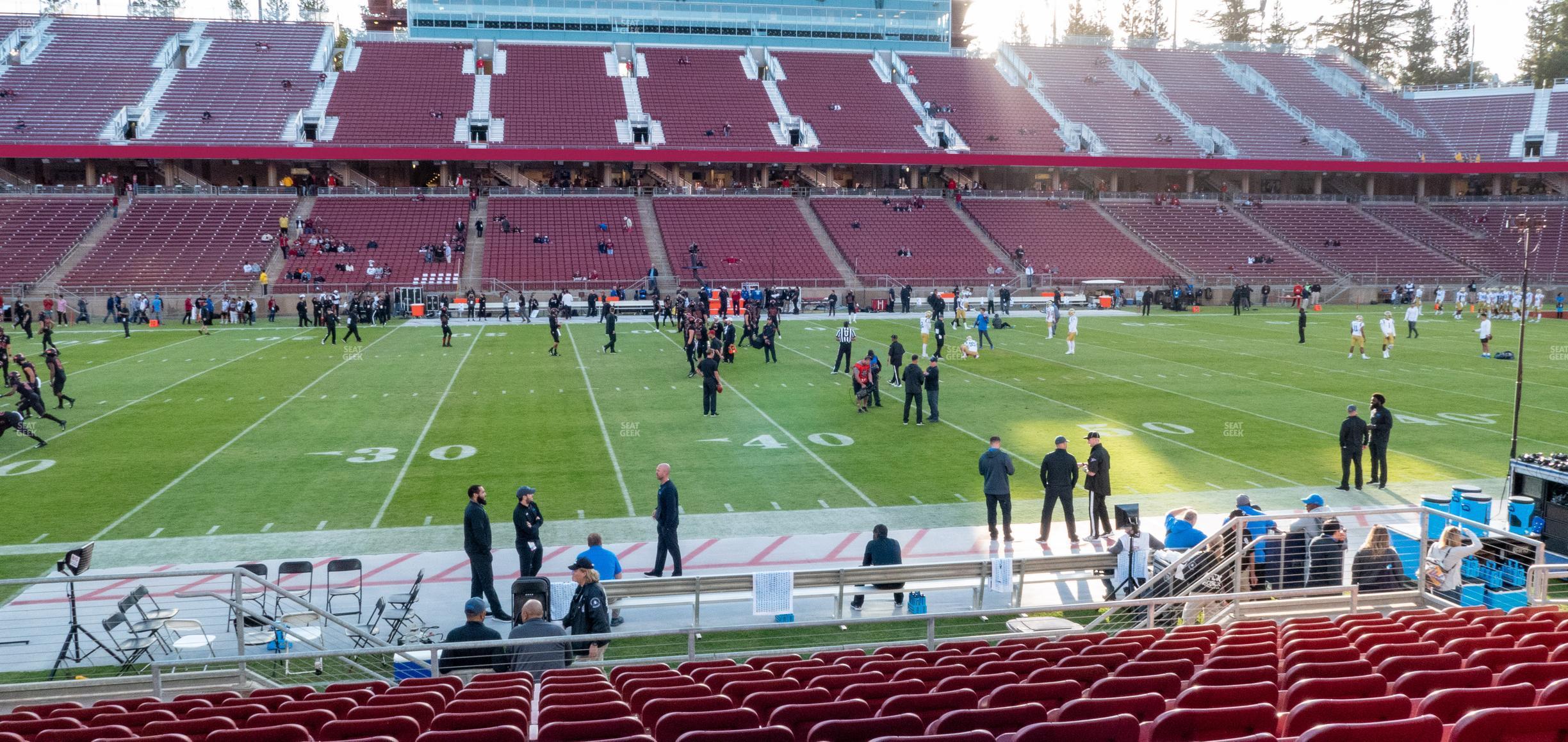 Seating view for Stanford Stadium Section 134