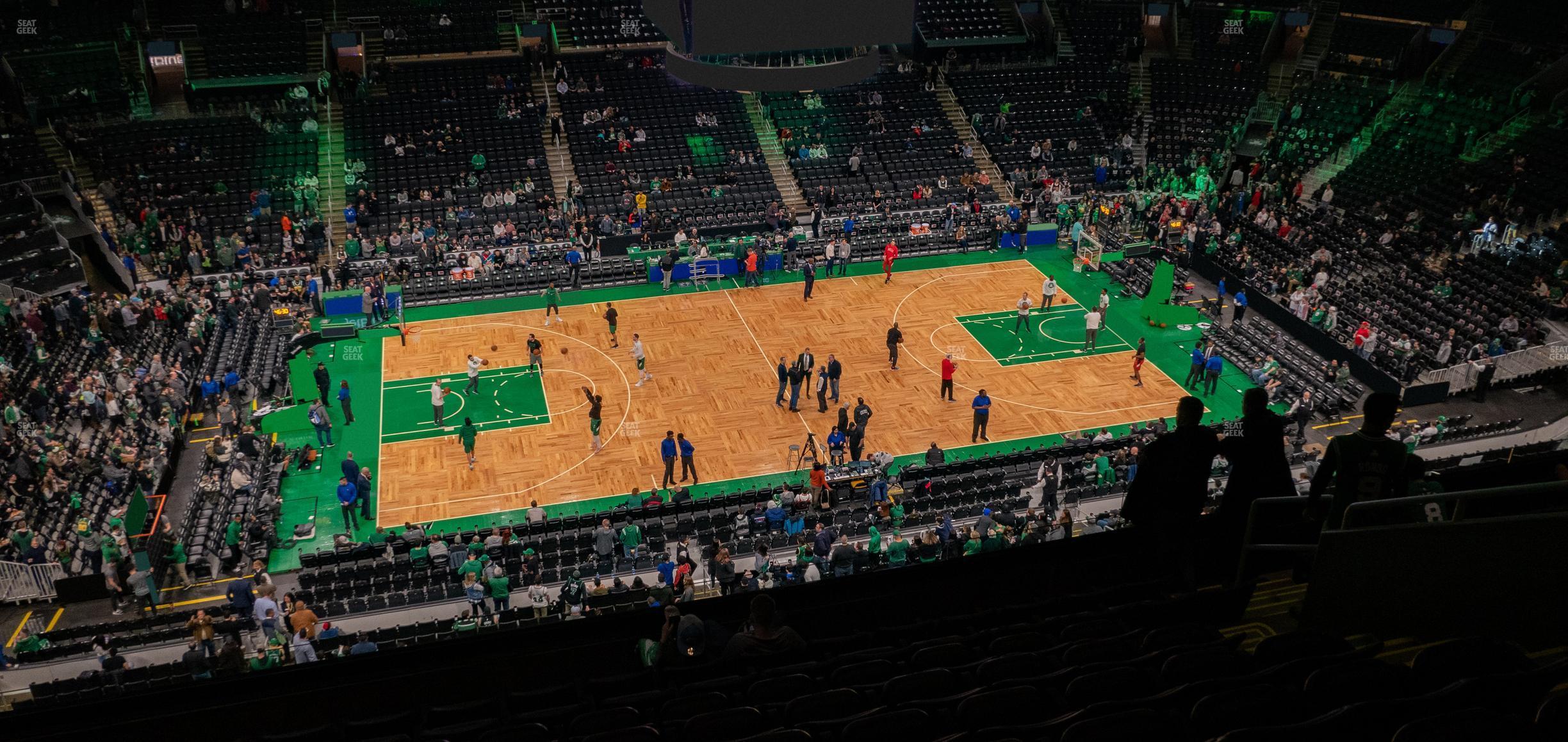 Seating view for TD Garden Section Balcony 317