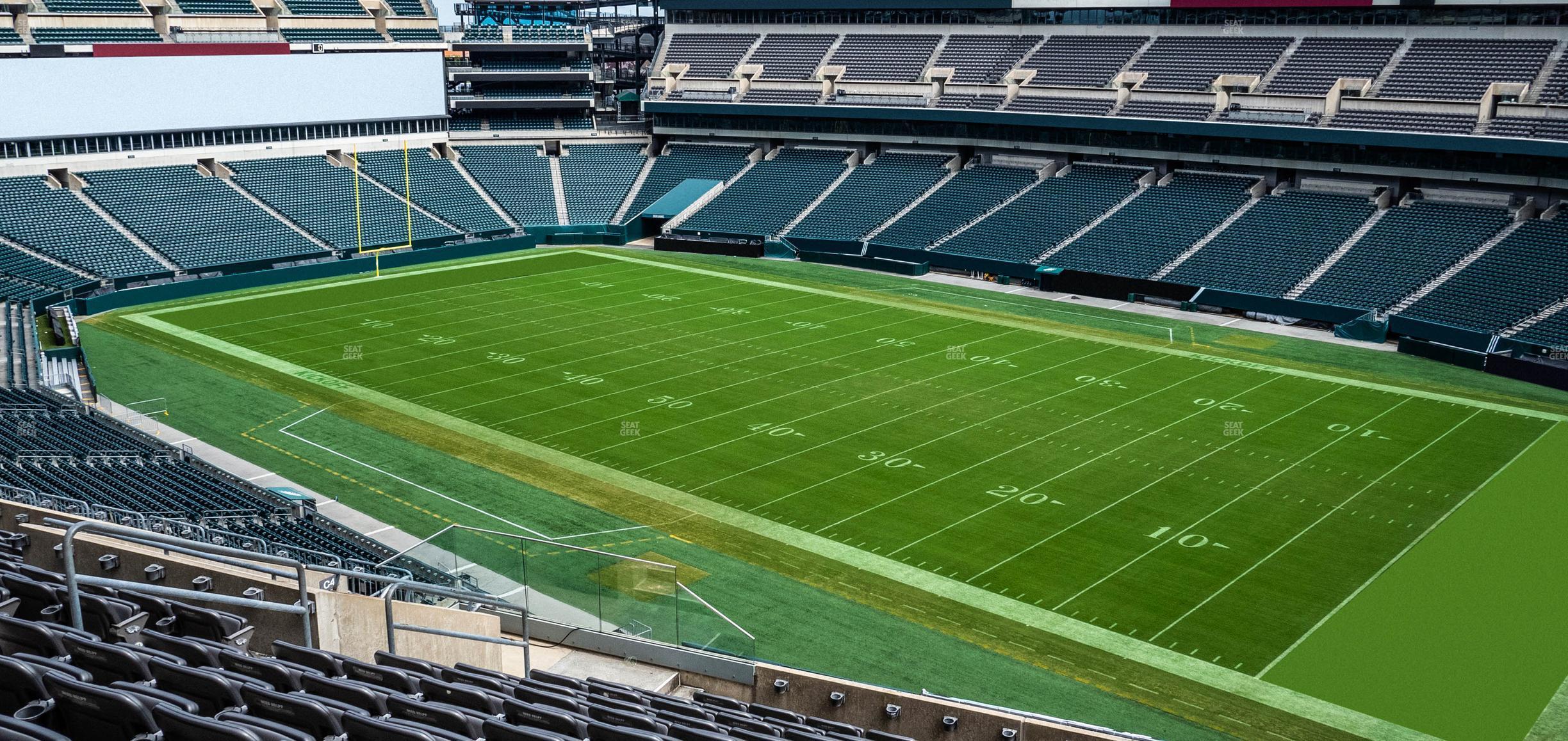 Seating view for Lincoln Financial Field Section C 5