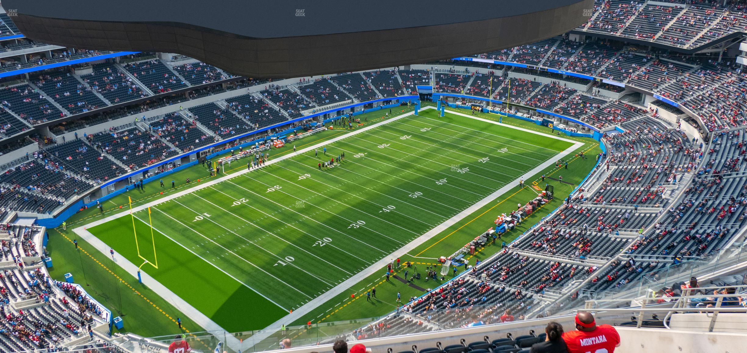 Seating view for SoFi Stadium Section 532