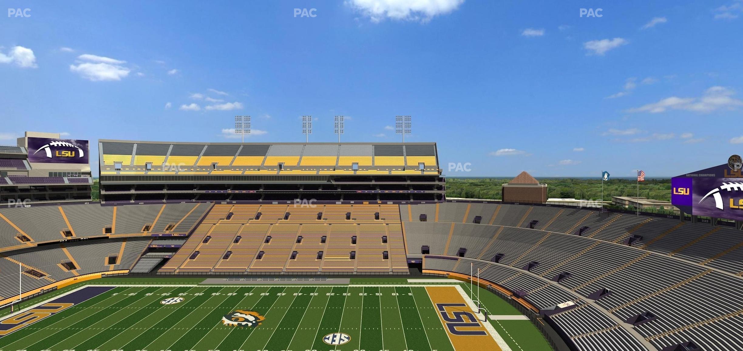 Seating view for Tiger Stadium Section 533