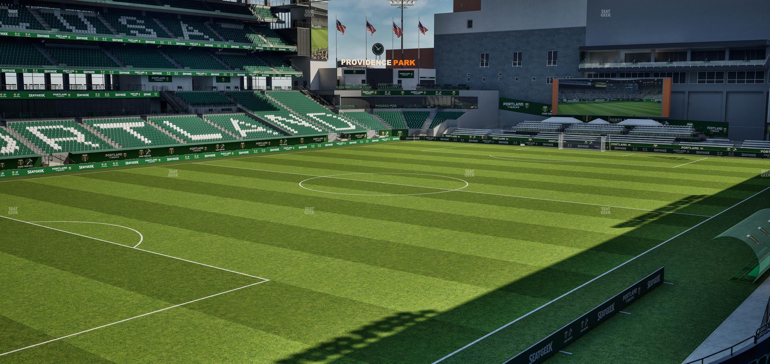 Seating view for Providence Park Section 112