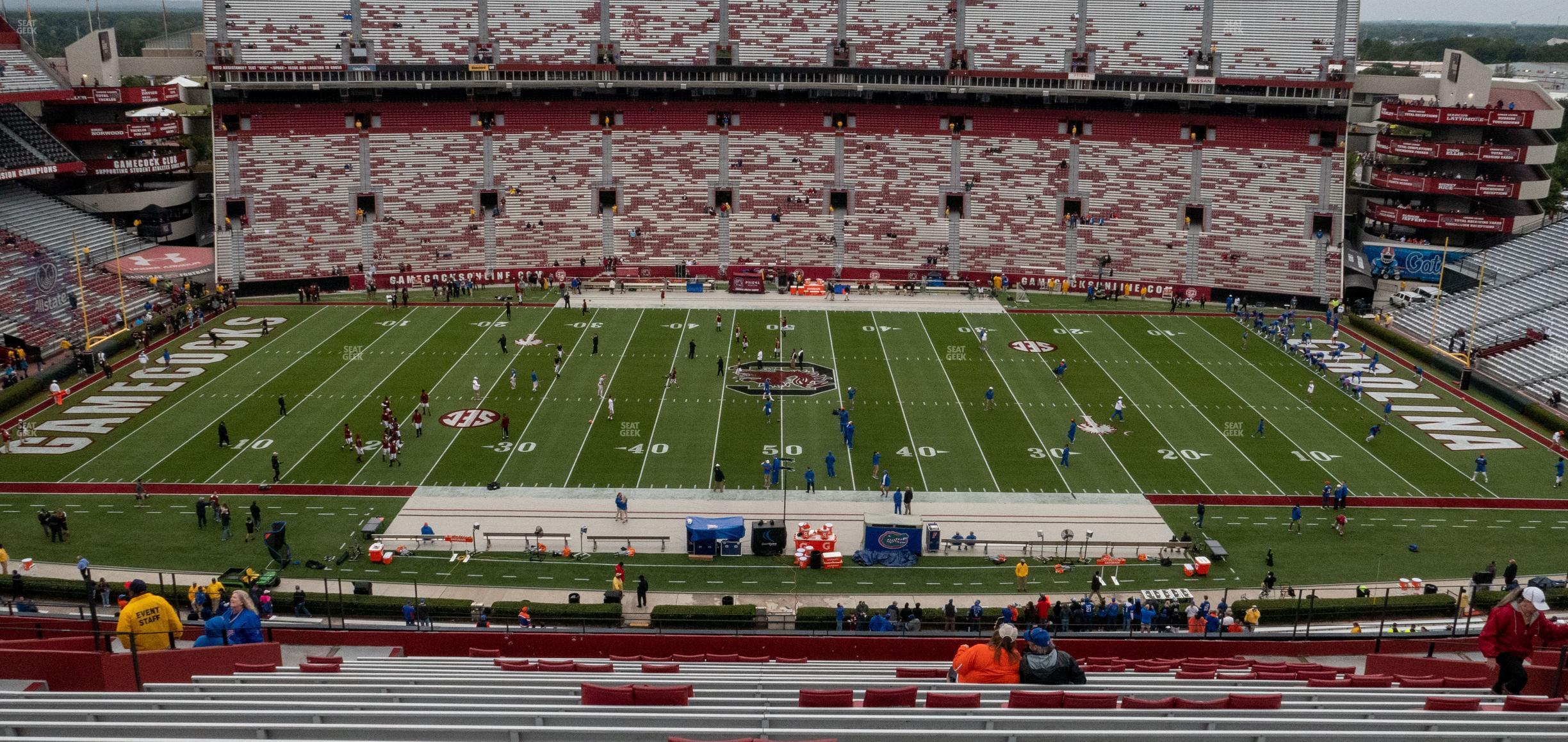 Seating view for Williams Brice Stadium Section 505