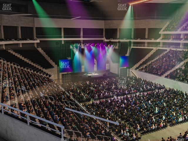 Seating view for Moody Center ATX Section Porch Suite 31