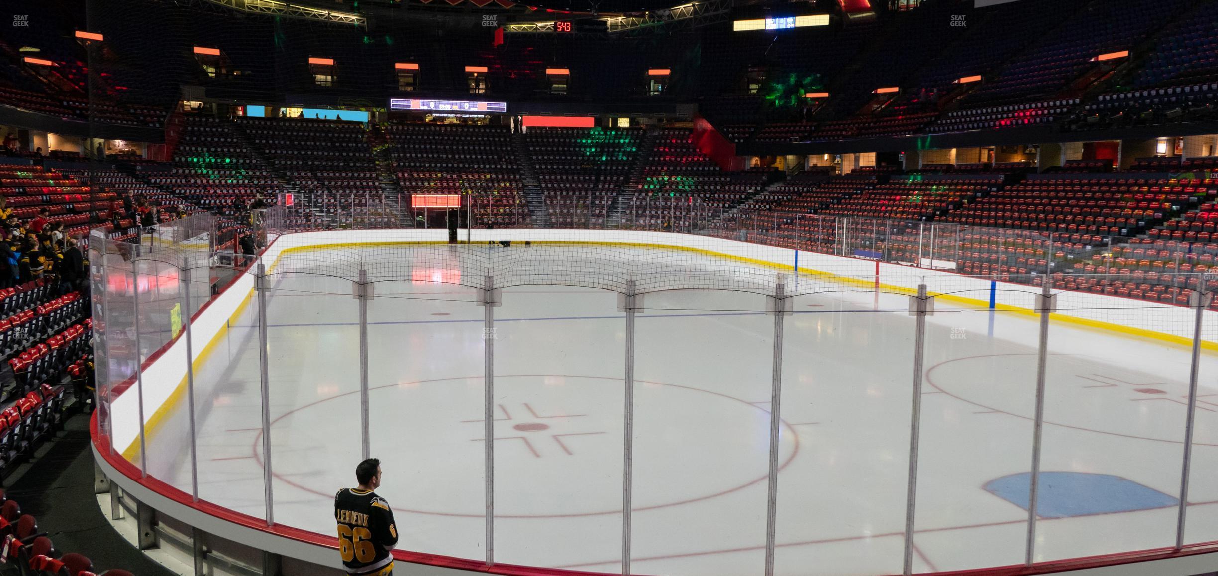 Seating view for Scotiabank Saddledome Section 113