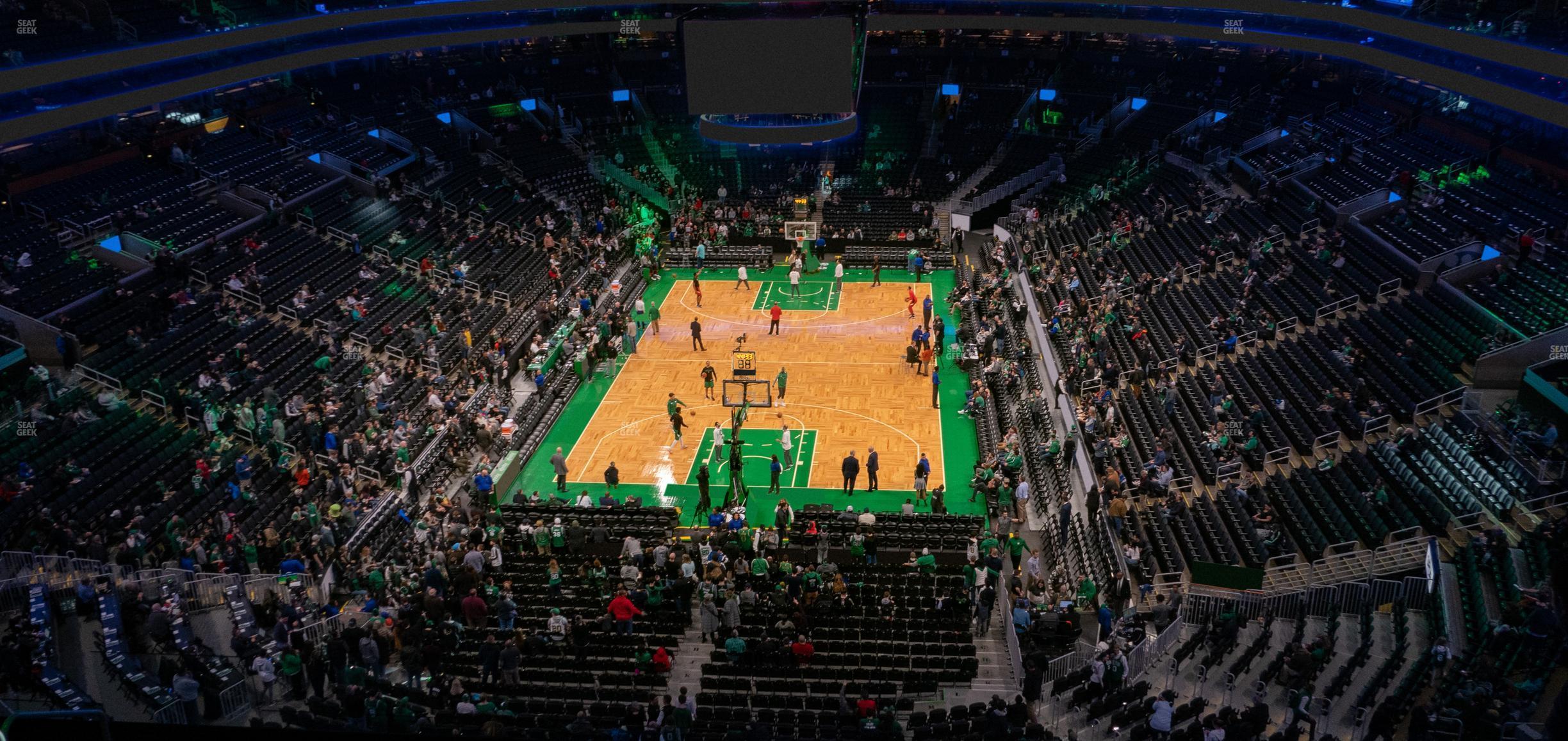 Seating view for TD Garden Section Balcony 323