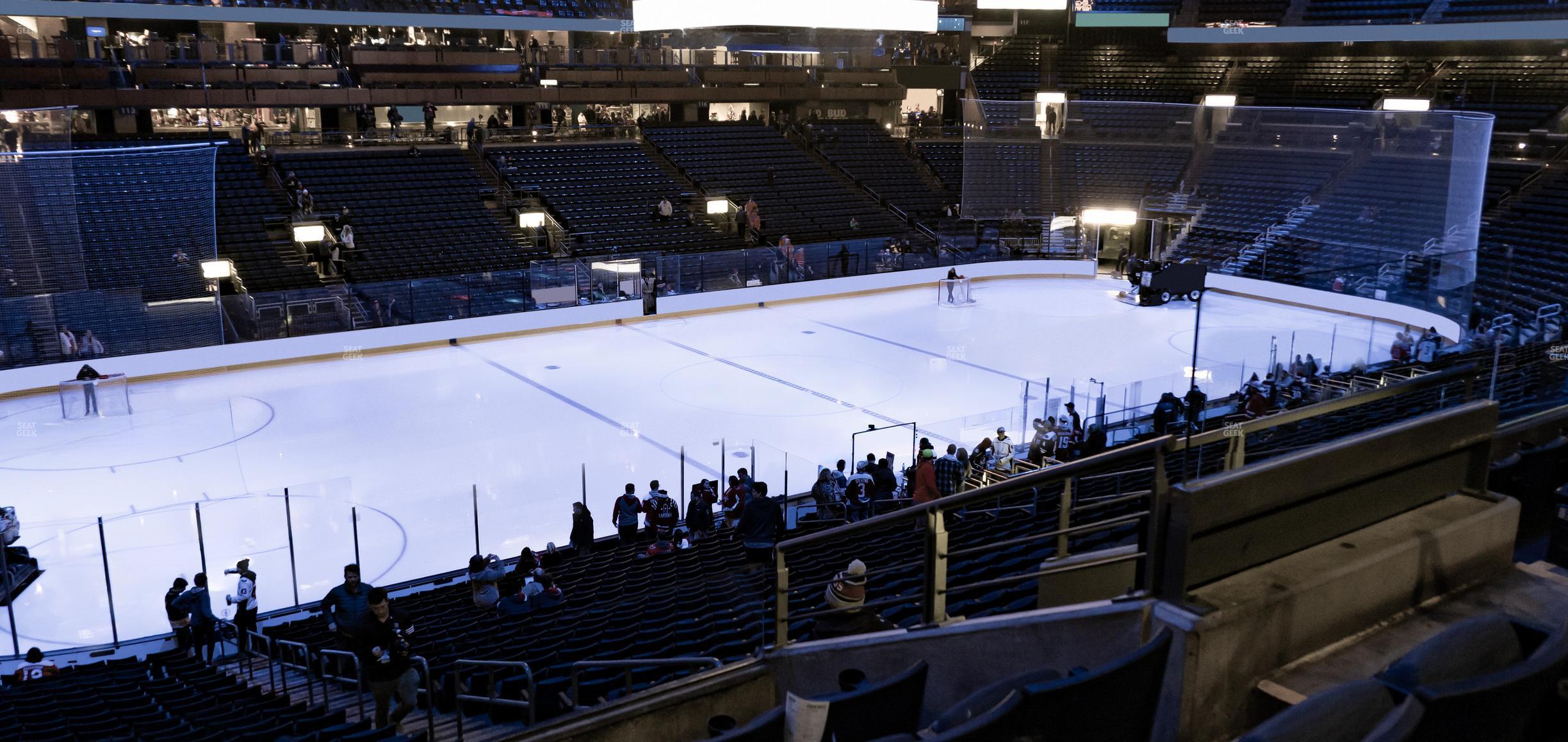 Seating view for Nationwide Arena Section Club 6