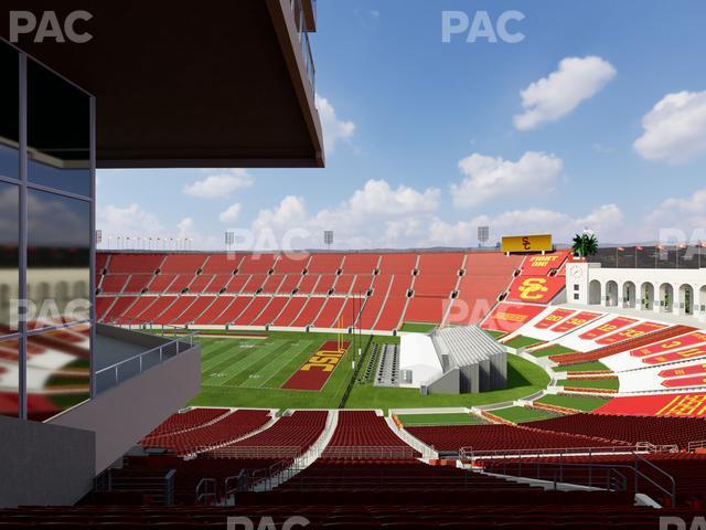 Seating view for Los Angeles Memorial Coliseum Section 303 B