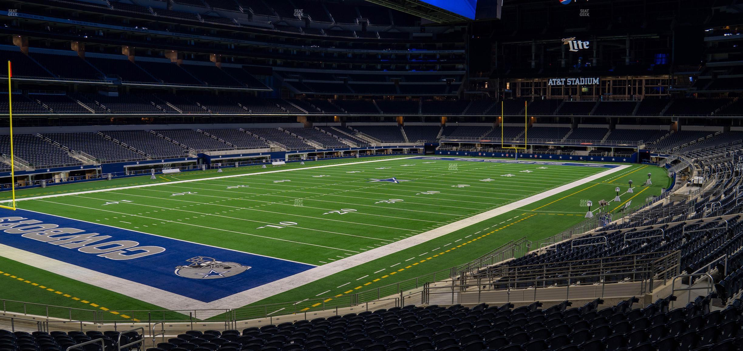 Seating view for AT&T Stadium Section Hall Of Fame Suite 212