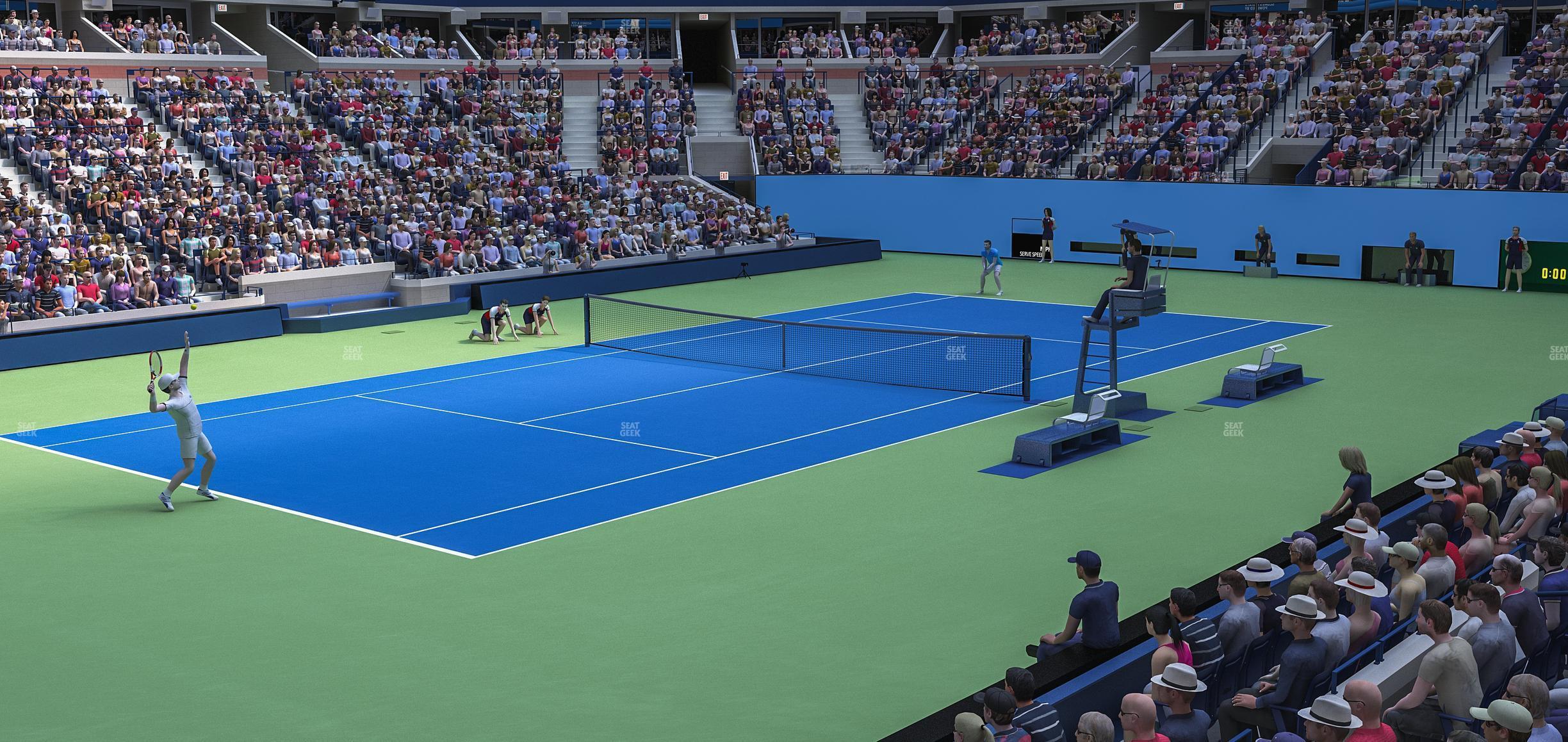 Seating view for Arthur Ashe Stadium Section 42