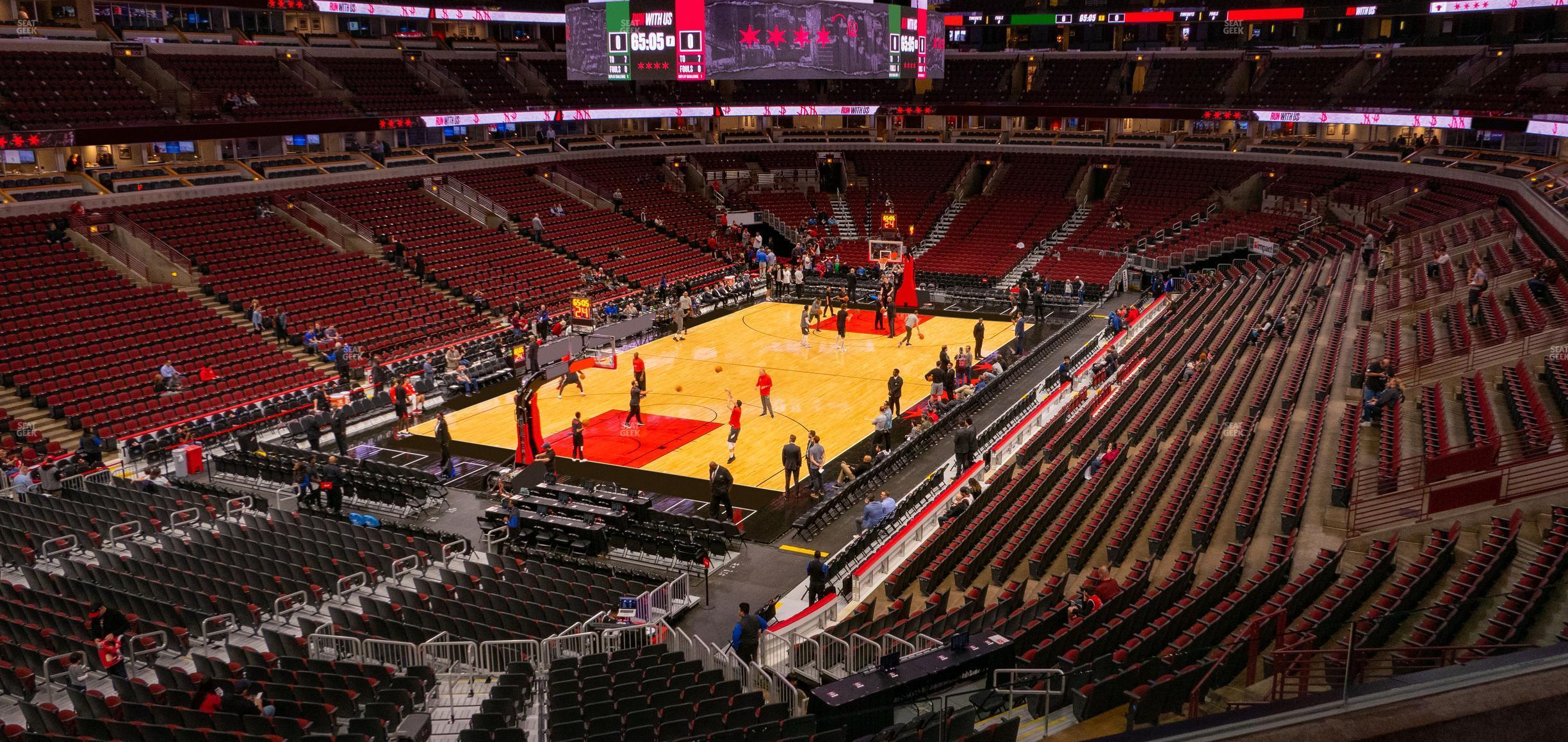 Seating view for United Center Section 223