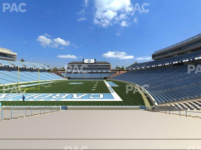 Seating view for Kenan Memorial Stadium Section 117