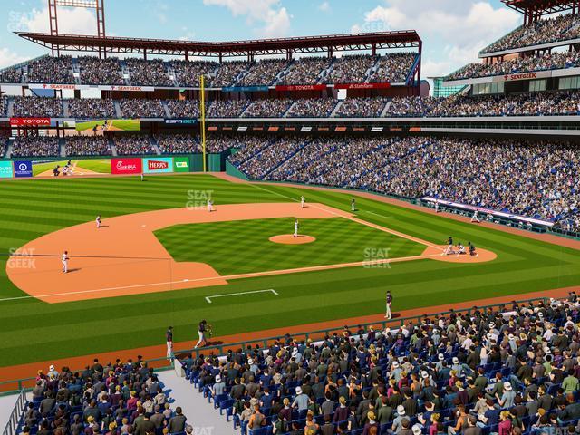 Seating view for Citizens Bank Park Section Suite 18