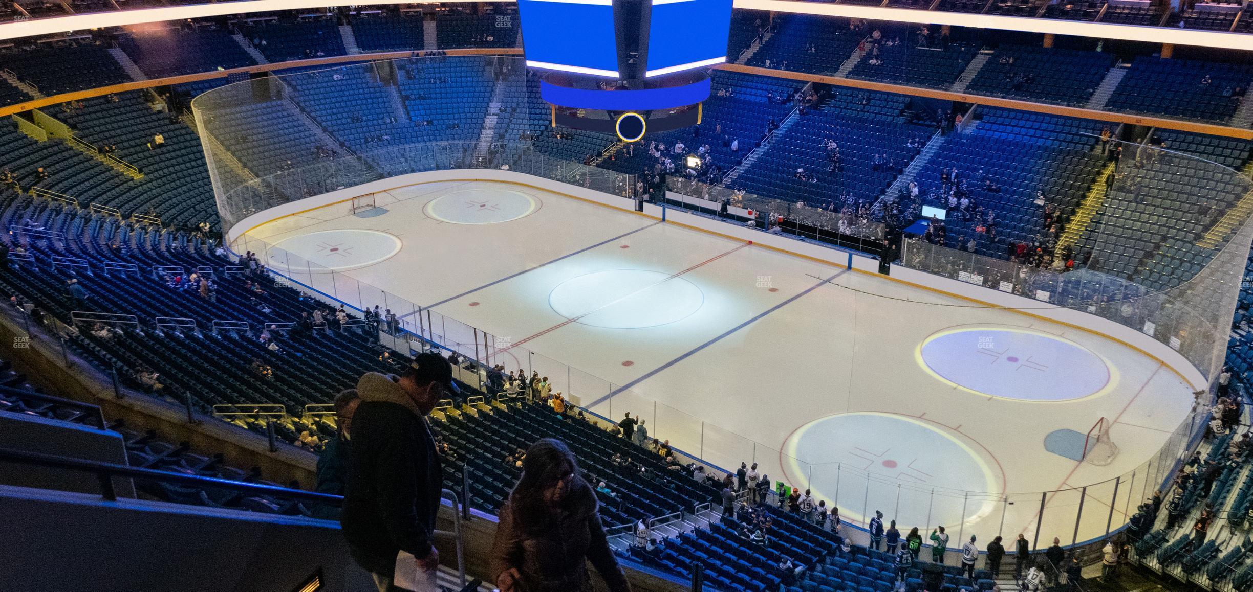 Seating view for KeyBank Center Section 317