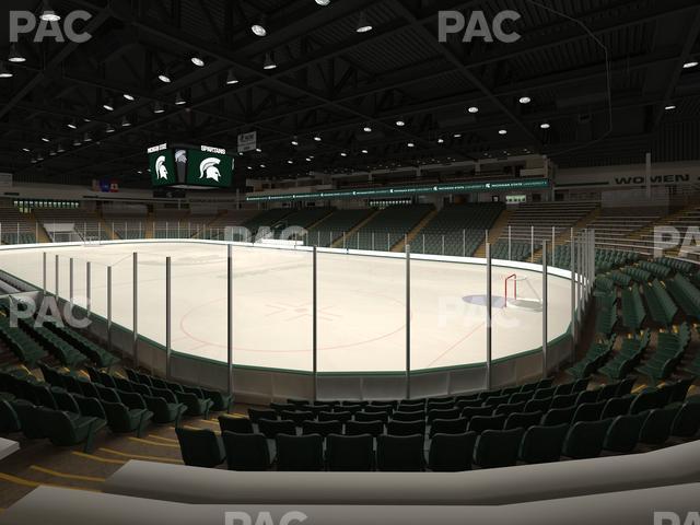 Seating view for Munn Ice Arena Section Q