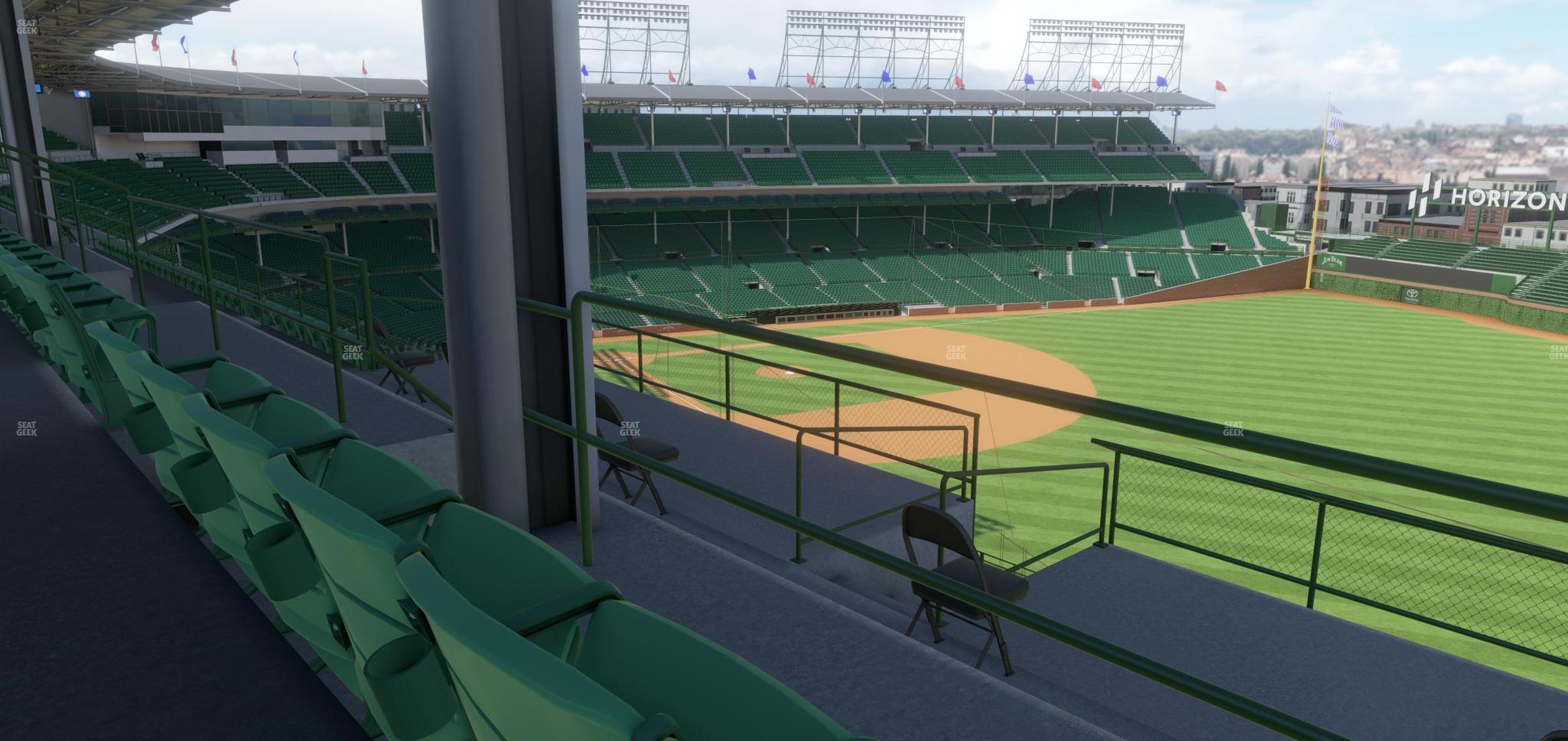 Seating view for Wrigley Field Section 431 Right