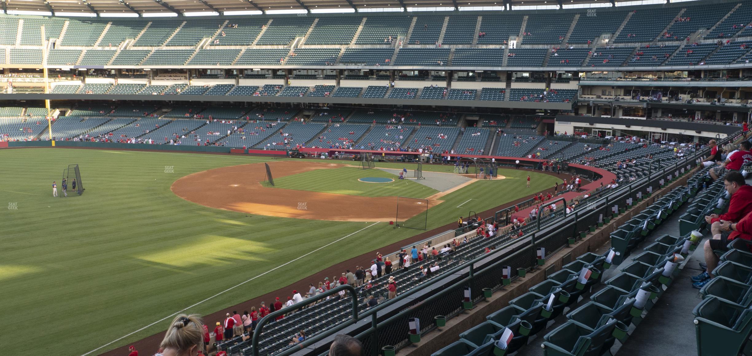 Seating view for Angel Stadium of Anaheim Section 307