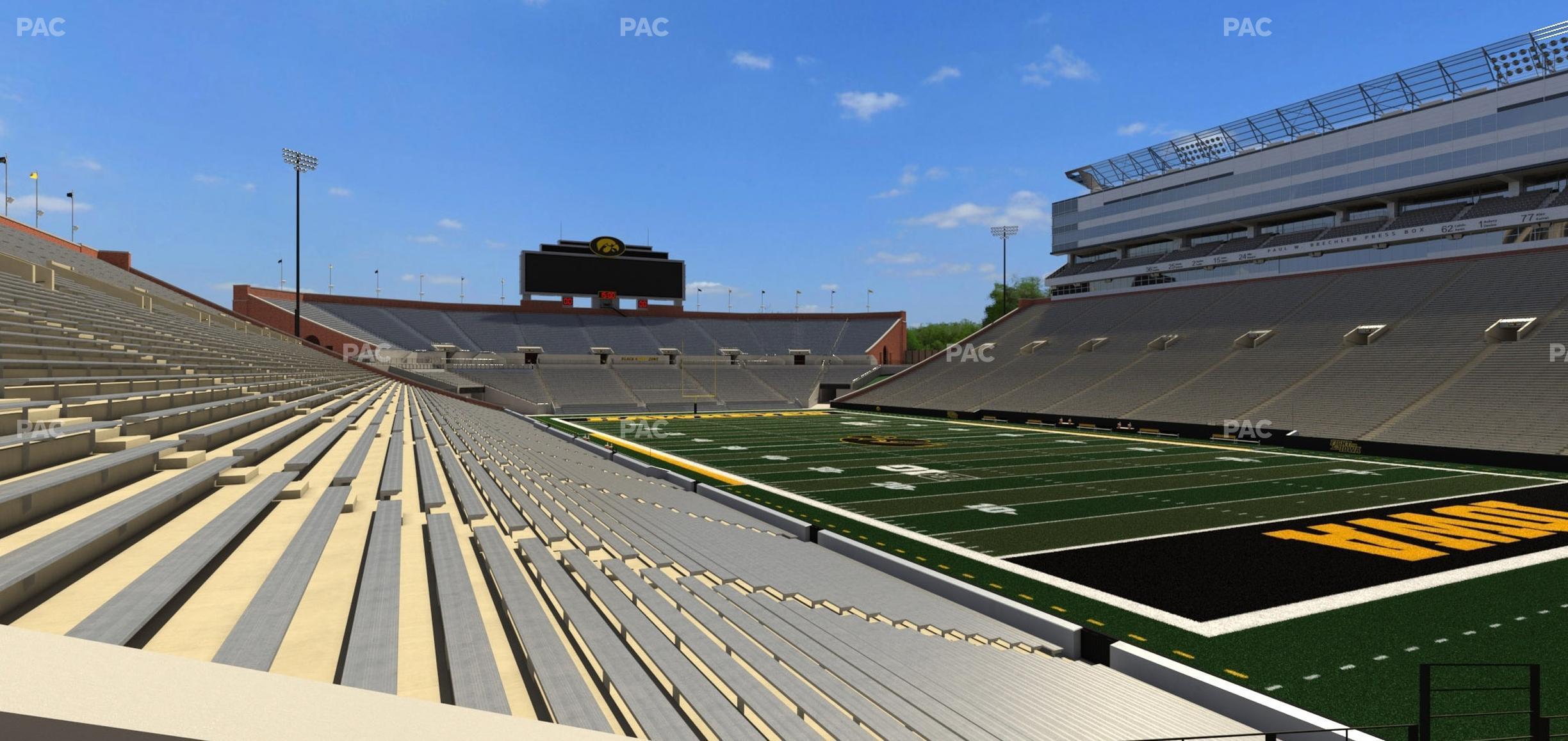 Seating view for Kinnick Stadium Section 140