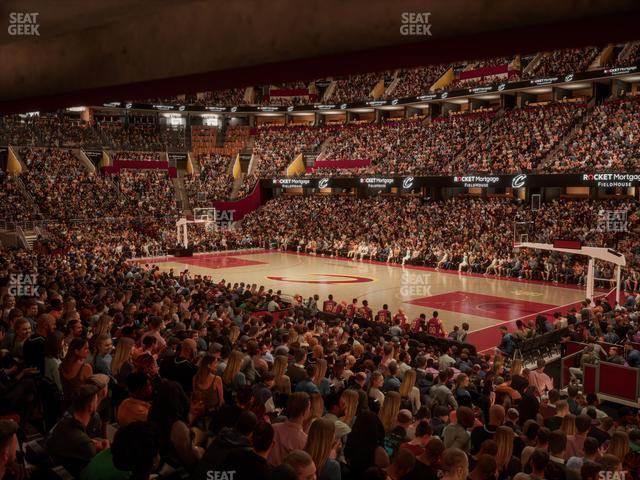 Seating view for Rocket Mortgage FieldHouse Section Founders Suite 2