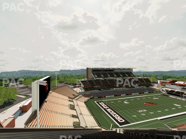 Seating view for Reser Stadium Section 227