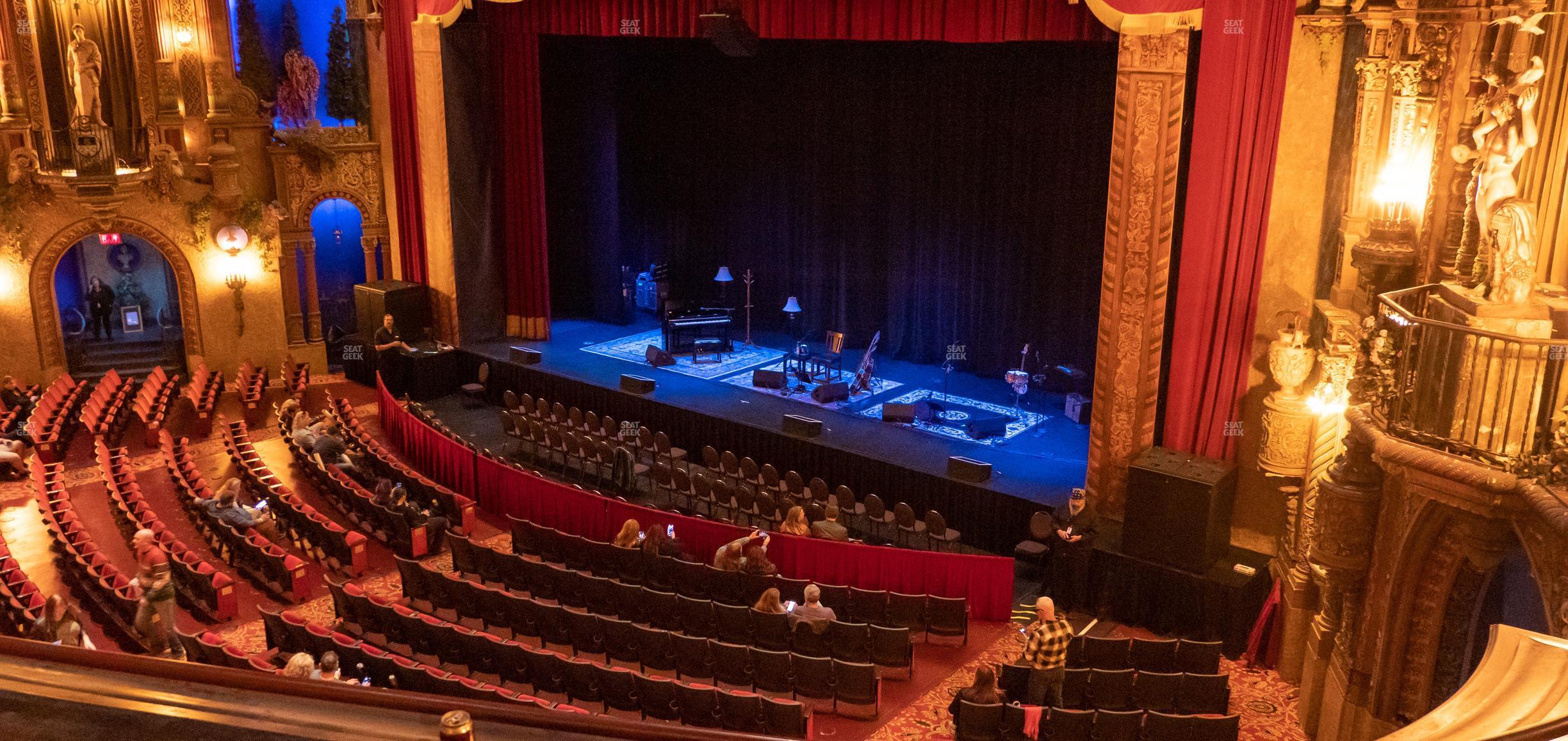 Seating view for Louisville Palace Section Loge 1