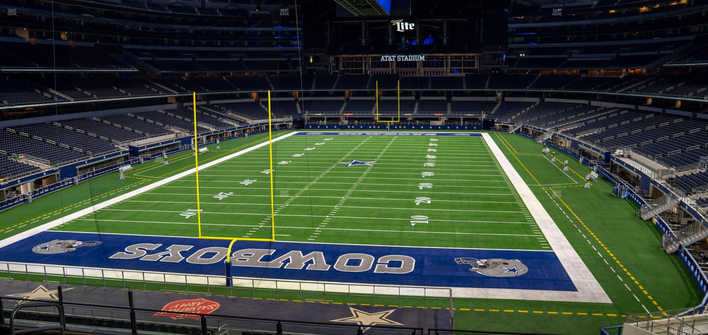 Seating view for AT&T Stadium Section 246