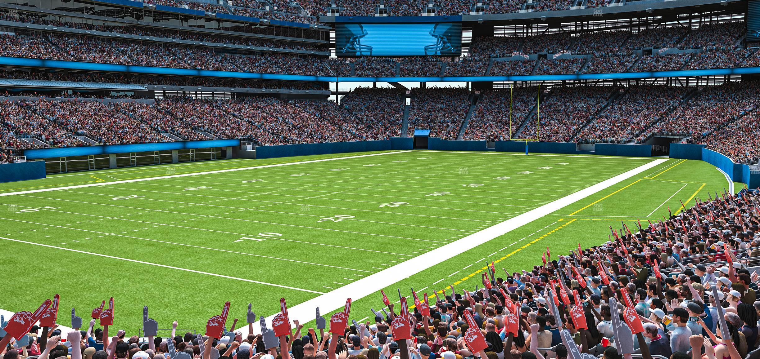 Seating view for MetLife Stadium Section 146